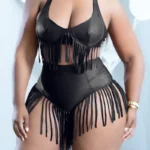 Seductive Black Sexy Swimwears