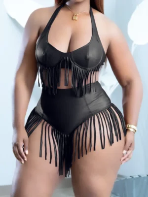 Seductive Black Sexy Swimwears