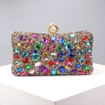 Multi-color Casual Chains Rhinestone Bags