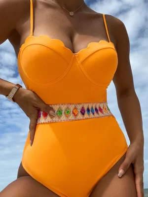 Sexy Backless Swimwear (With Paddings)