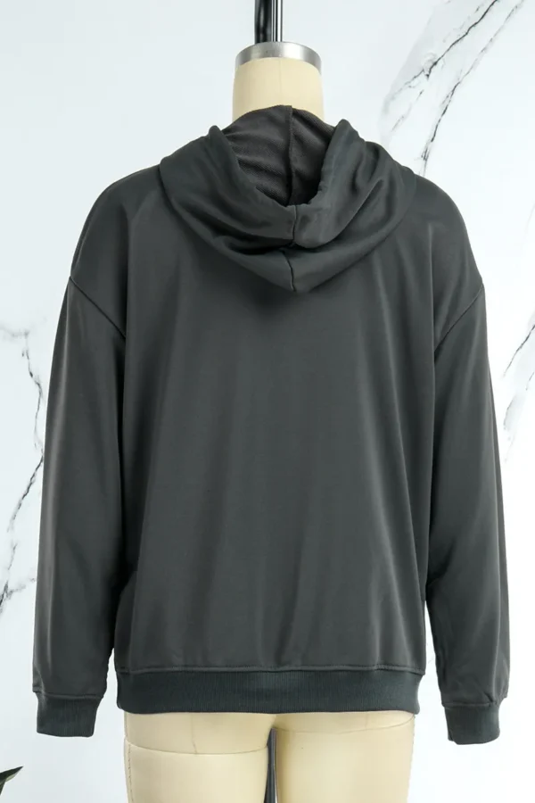 Casual Street Hooded Collar Tops