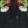 Casual Print Hooded Collar Tops