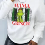 Daily Party Print O Neck Tops