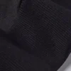 Black Casual Print Letter O Neck Tops