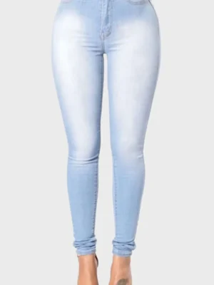 Fashion Casual High Waist Skinny Denim Jeans