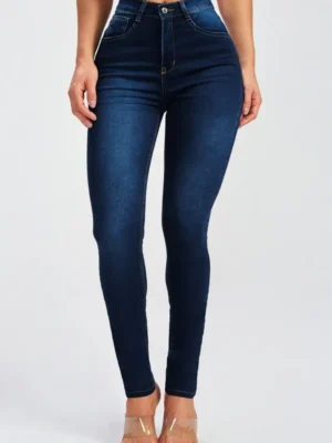 Casual High Waist Skinny Denim Jeans