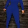 Sexy Strapless Regular Jumpsuits