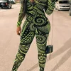 Black Fashion Zipper Collar Skinny Jumpsuits