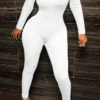 Sexy Strapless Regular Jumpsuits