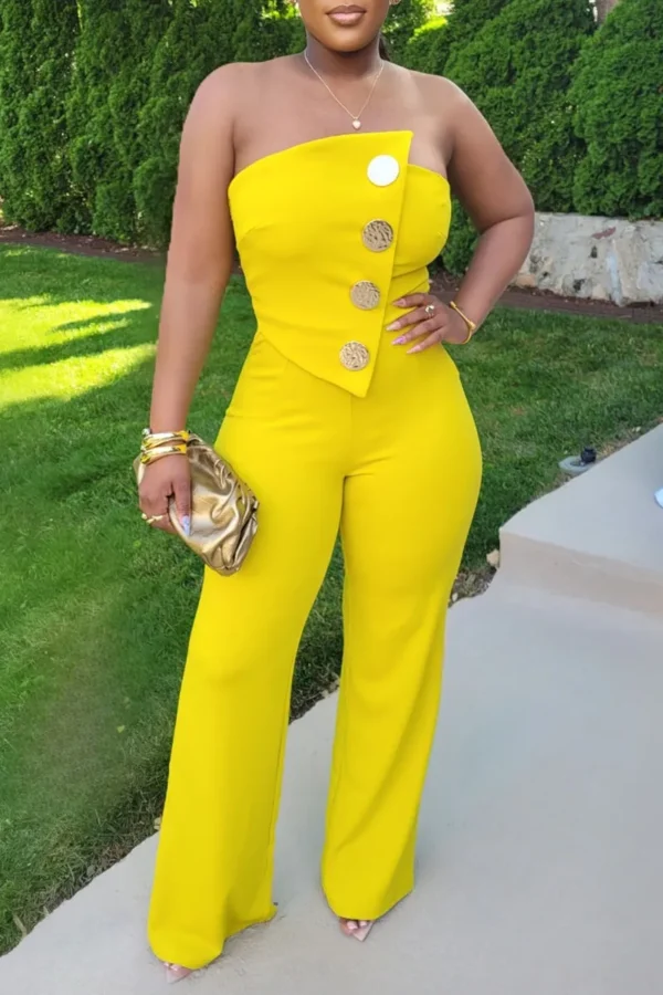 Sexy Casual Street Daily Vacation Jumpsuit