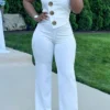 Sexy Casual Street Daily Vacation Jumpsuit