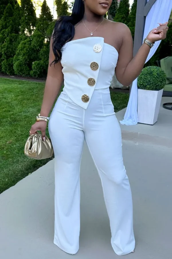 Sexy Casual Street Daily Vacation Jumpsuit