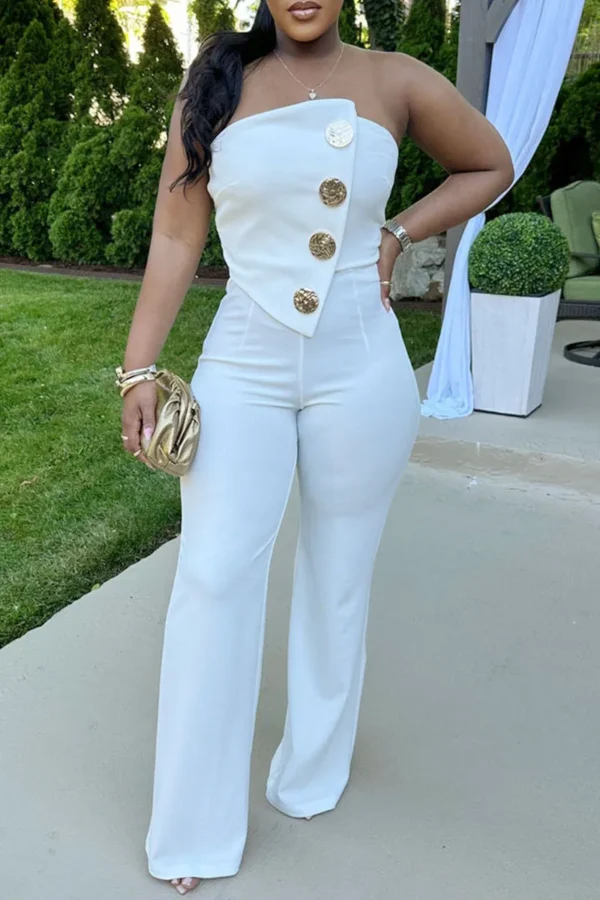 Sexy Casual Street Daily Vacation Jumpsuit