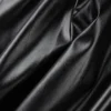 Black Casual Zipper Collar Skinny Jumpsuits