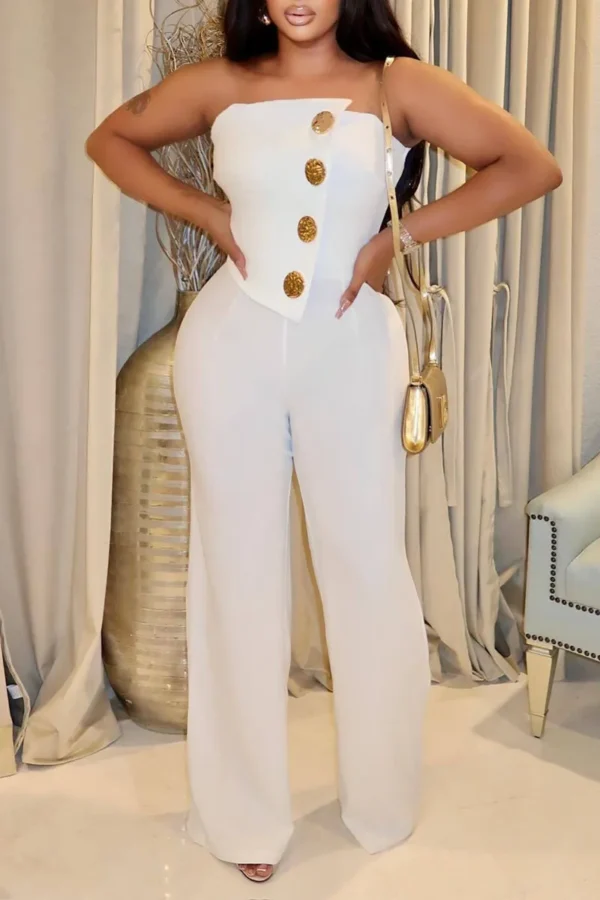 Sexy Casual Street Daily Vacation Jumpsuit