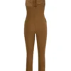 Sexy Casual Backless Halter Skinny Jumpsuits