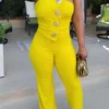 Sexy Casual Street Daily Vacation Jumpsuit