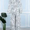 Casual Half A Turtleneck Regular Jumpsuits