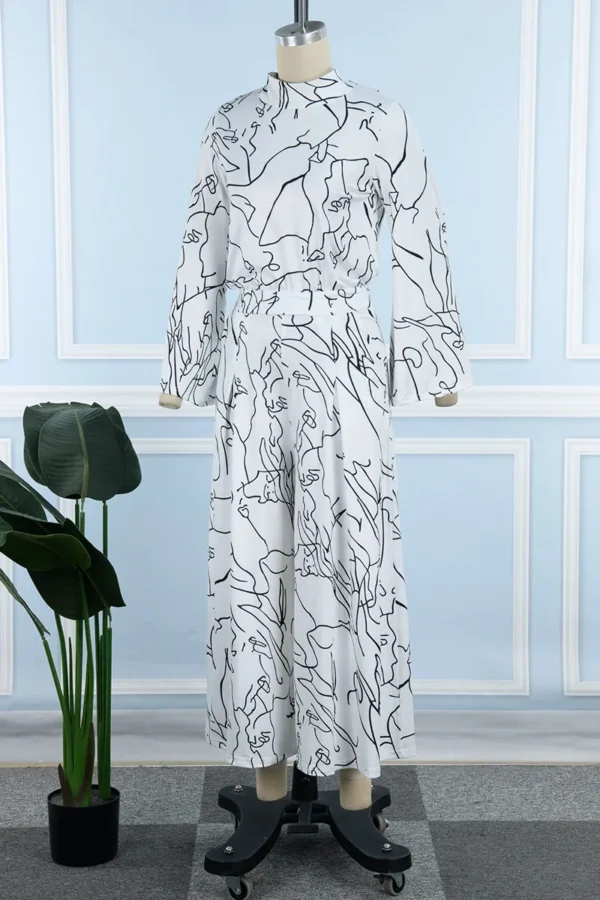 Casual Half A Turtleneck Regular Jumpsuits