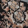 Elegant Print Backless Half A Turtleneck Tops