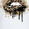 Vintage Leopard O Neck T-Shirts