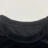 Black Casual Butterfly O Neck T-Shirts
